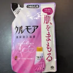 アース製薬 ウルモア 高保湿入浴液 つめかえ用 クリーミーフローラル 480ml