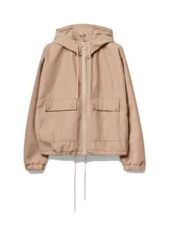 ZARA ザラ　パッチポケット　マウンテンパーカー　ジャケット　ベージュ