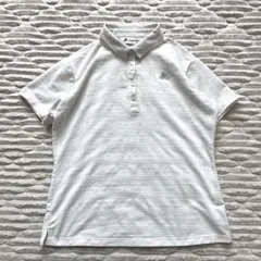 Black&White sport 半袖ポロシャツ　ホワイト　ラインストーンのサムネイル
