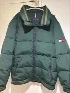 TOMMY HILFIGER ダウンジャケット L グリーン