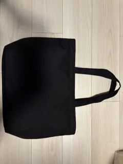 ブラックキャンバストートバッグ
