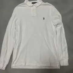 Polo Ralph Lauren ホワイト 長袖ポロシャツ M