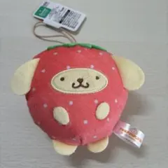 ポムポムプリン　着ぐるみマスコット　いちご