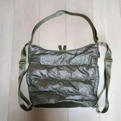 ROOTOTE　オリーブグリーン キルティング ショルダーバッグ