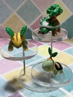 ポケモンフィギュアその他No.475（ナエトル進化セット②ジャンク品）