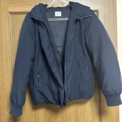 コーエン　ネイビー フード付きジャンパー M