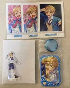 あんスタ 真白友也 アクスタ サイン缶 スクエア缶バッジ ぱしゃこれ まとめ売り