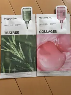 Mediheal TEATREE & COLLAGEN マスク 2枚セット
