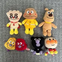 アンパンマン　ぬいぐるみ6体セット