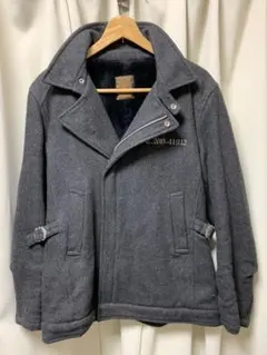 ナノユニバース　ライダースコート　ジャケット　ブラック　黒　サイズM