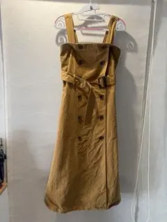 ブラウンジャンパースカート