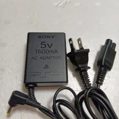 SONY PSP ACアダプター 5V 1500mA　PSP-380 稼動品