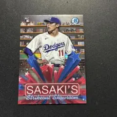 佐々木朗希 2025 Bowman Chrome ルーキーカード インサート