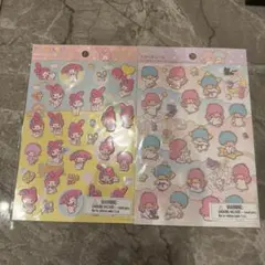キャンドゥ セリア ダイソー サンリオ ペタペタシール 2点のサムネイル