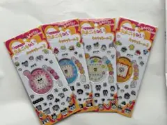 セリア　たまごっち　キラキラシール3 4枚セット