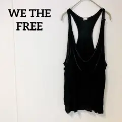 レア✨WE THE FREE バックオープンタンクトップ ブラック　レイヤード