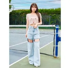 Darich カットアウトデニムパンツ Sのサムネイル