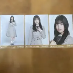 乃木坂46 生写真 五百城茉央 乃木コレ 40th制服 ノーマル コンプ 3枚