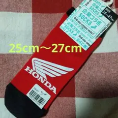 【匿名配送】25cm～27 HONDA企画コラボ 靴下 hondaのサムネイル