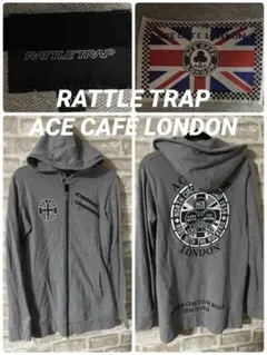 RATTLE TRAP メンズL 3 パーカー　エースカフェ　ユニオンジャックのサムネイル