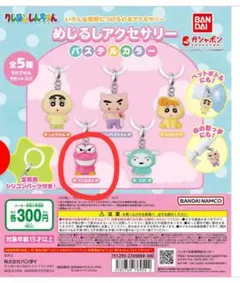 洪恩採様専用！　クレヨンしんちゃん　めじるしアクセサリーパステルカラー　ワニ山②