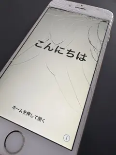 iPhone6 本体　画面割れジャンク品　一応使用可能