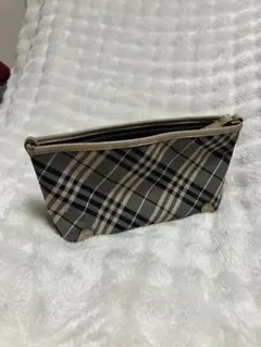 【美品】BURBERRY バーバリー チェック柄 クラッチバッグ