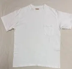 Goodwear メンズTシャツ ポケット付き　クルーネック　ホワイト　USA製のサムネイル