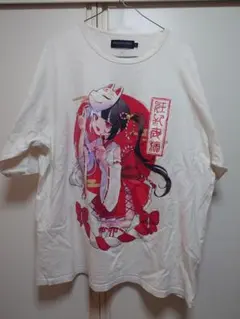 寝田ルネ×PSYCHO NATION(サイコネーション) 巫女TEE 44