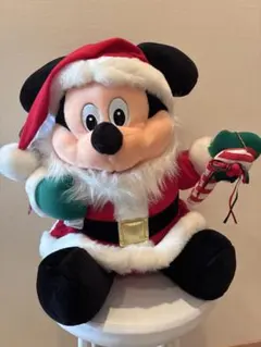 ミッキーマウス サンタクロース ぬいぐるみ