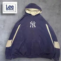 90s Lee SPORT ニューヨーク・ヤンキース スウェット パーカー