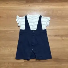 【美品】GUベビー　半袖ロンパース　女の子　70cmのサムネイル