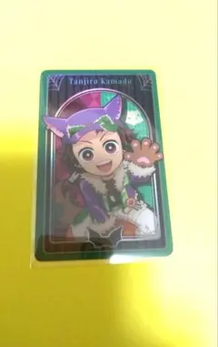 鬼滅の刃 ハロウィン メタリックカード 竈門炭治郎