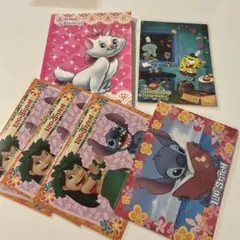 ディズニー スポンジボブ ポストカード まとめ売り おまけ付き