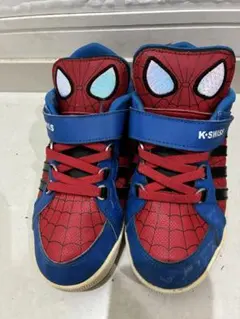 【お天気さん専用】K-SWISS スパイダーマン スニーカー 20センチ位のサムネイル