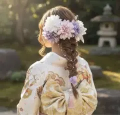 髪飾り 卒業式　成人式 和装飾り 振袖 浴衣　和装アクセサリー 成人式髪飾り