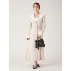LilyBrown リリーブラウン ビックカラーワンピース
