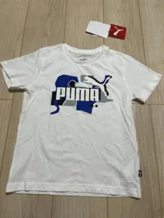 PUMA ロゴプリント Tシャツ 130