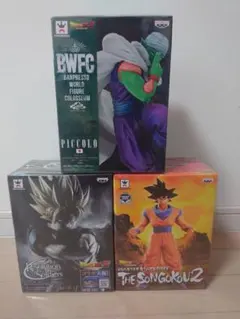 【未開封】 ドラゴンボール フィギュア 3点セット