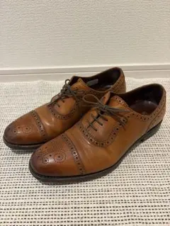 THE SUIT COMPANY ウィングチップ ブラウン 7.5のサムネイル