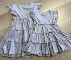 ペアマノン　ワンピース　90サイズ　110サイズのサムネイル