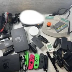 Nintendo Switch & 周辺機器セット Nintendo Switch 周辺機器セット ソフト3本付き - メルカリ