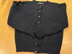 Ralph Lauren ダークグレー カーディガン