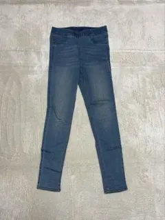 H&M デニムレギンス　レギパン　ライトブルー