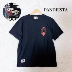 希少　パンディエスタ JAPAN パンダ 刺繍 人力車 半袖Tシャツのサムネイル