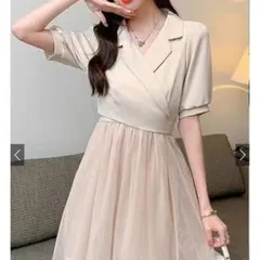 ❤︎GRL グレイル❤︎バックリボンジャケットXチュールキャミワンピ【at1525】