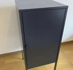 IKEA LIXHULT IKEAブラックスチールキャビネット 2段収納のサムネイル