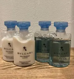 ブルガリ　アメニティ　シャンプー　コンディショナー　ボディーソープ　ボディー乳液