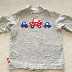 ミキハウス☆美品グレーパーカー