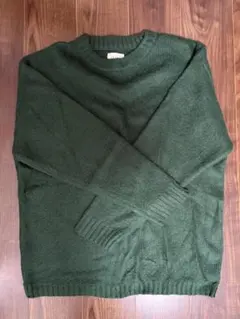 COURO グリーンニット